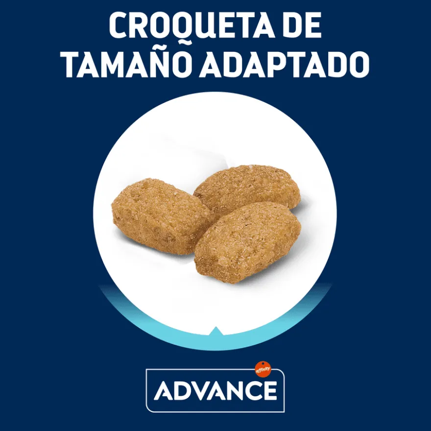 Advance Active Defense Adult Sterilized Peru e Cevada ração para gatos