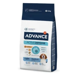 Advance Active Defense Medium Light Frango e Arroz ração para cães
