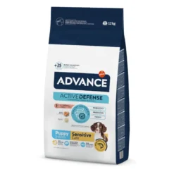 Advance Active Defense Puppy Sensitive Care Salmão ração para cães
