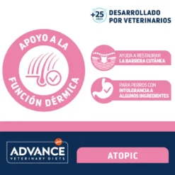 Advance Atopic Peru saqueta para cães mini