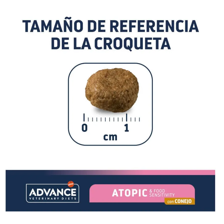 Advance Veterinary Diets Atopic Coelho e Ervilhas ração para cães