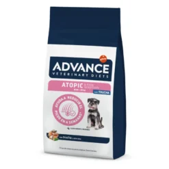Advance Veterinary Diets Mini Atopic Truta ração para cães