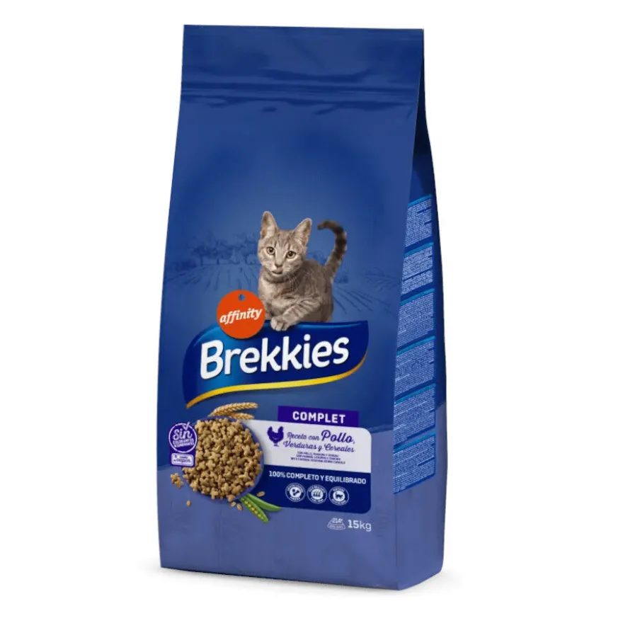 Affinity Brekkies Complet Frango Ração para gatos