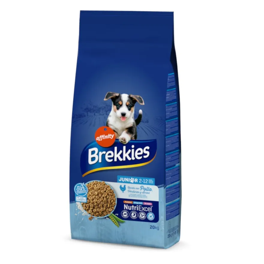 Affinity Brekkies Junior Frango ração para cães