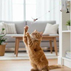 All For Paws Interactives Brinquedo Yoyo Bug para gatos