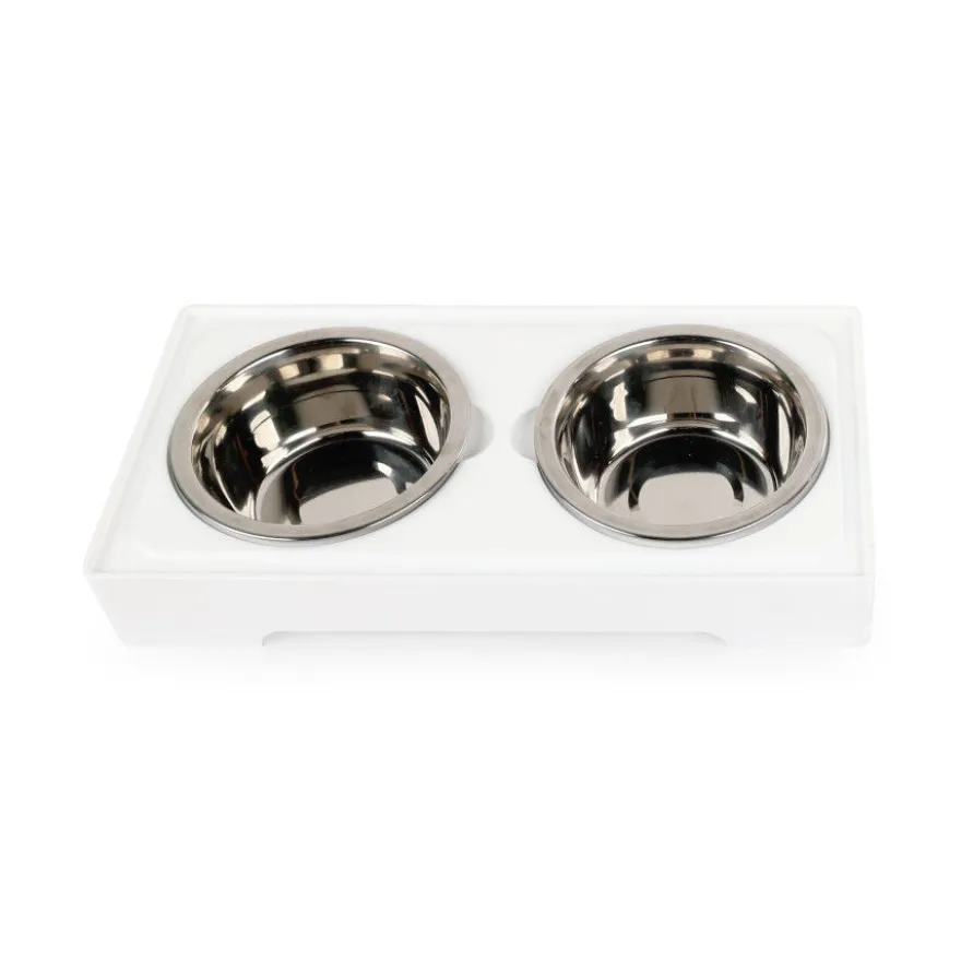 All For Paws Multi Height Comedouro Duplo para cães e gatos