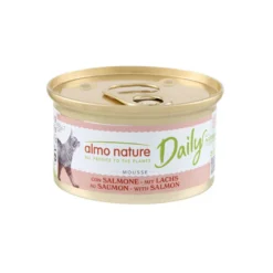 Almo Nature Daily Mousse de Salmão lata para gatos