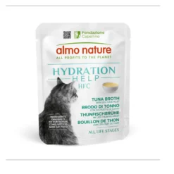Almo Nature HFC Hydration Help Filé de Atum com Caldo sachê para gatos