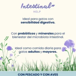 Almo Nature Intestinal Help Peixe e Aves saquetas para gatos - Multipack 6