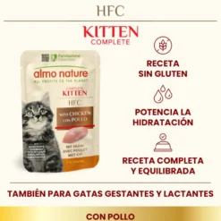 Almo Nature Kitten HFC Frango saqueta para gatos