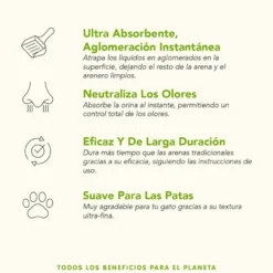 Almo Nature Natural Soft Texture Areia para gatos
