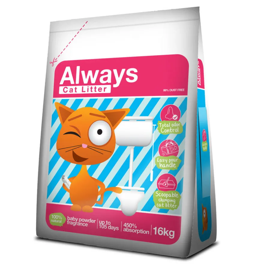 Always Original Areia Aglomerante para gatos