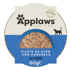Applaws Natural Atum e Caranguejo terrina para gatos