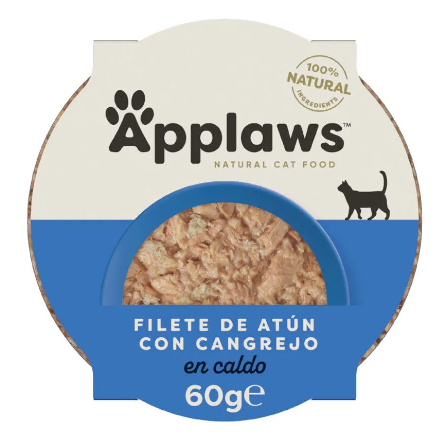 Applaws Natural Atum e Caranguejo terrina para gatos