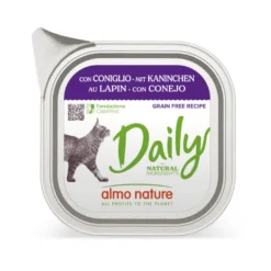 Bandeja para gatos Almo Nature Daily Grain Free Rabbit