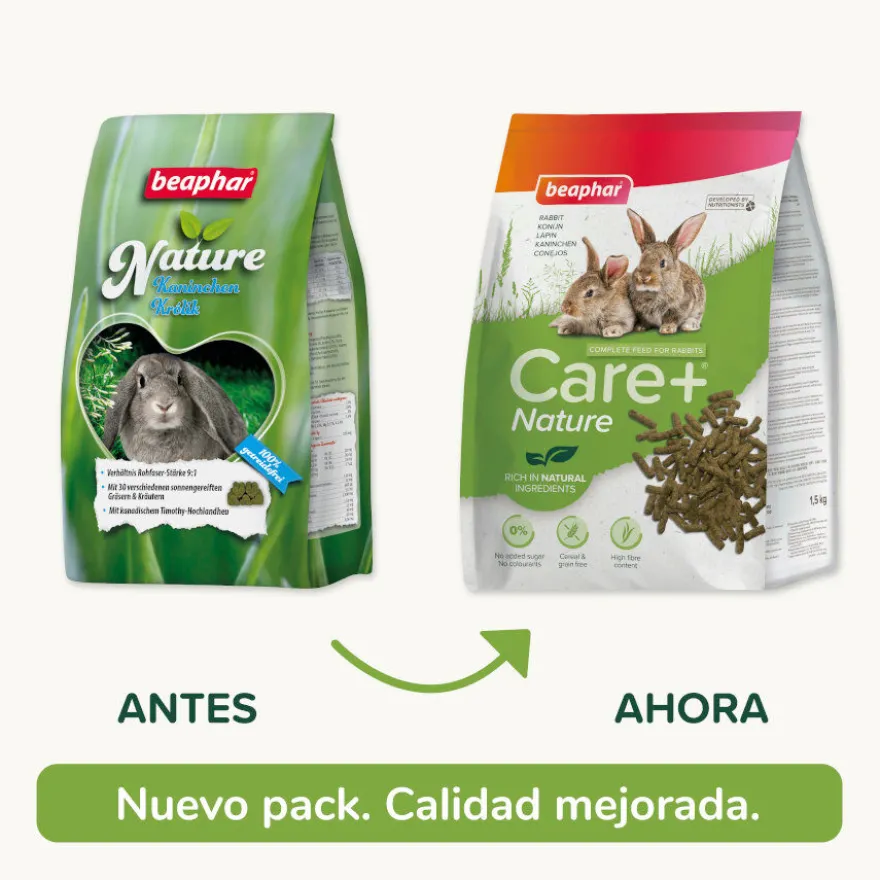 Beaphar Care+ Nature ração para coelhos