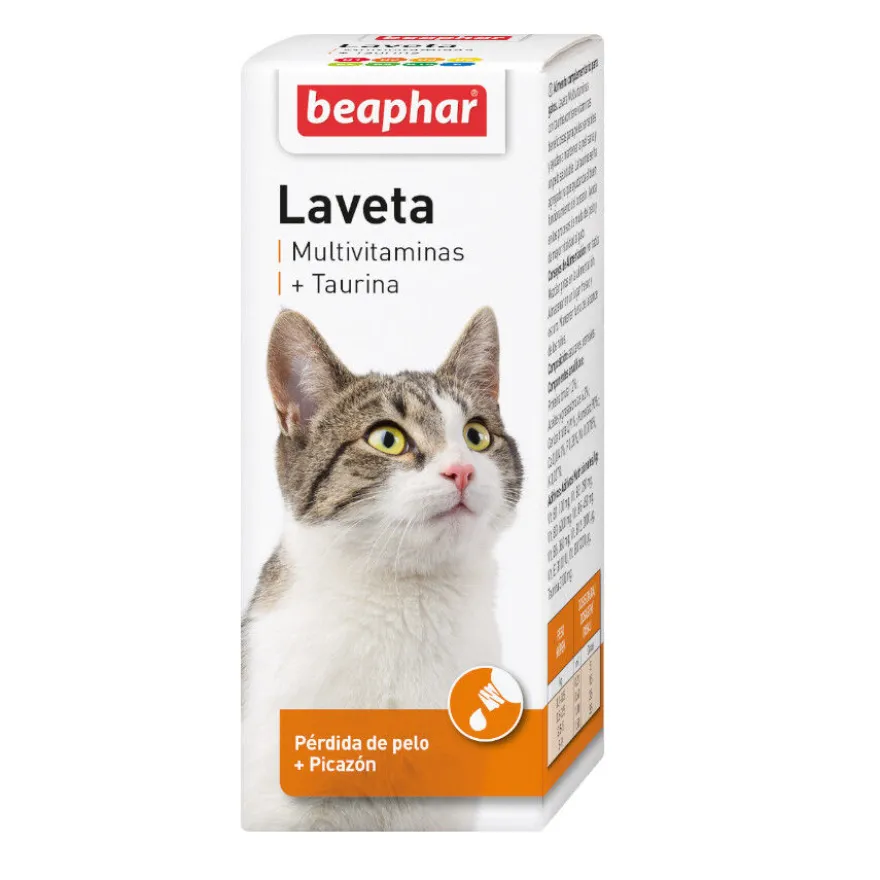 Beaphar Laveta Taurina Vitaminas para gatos