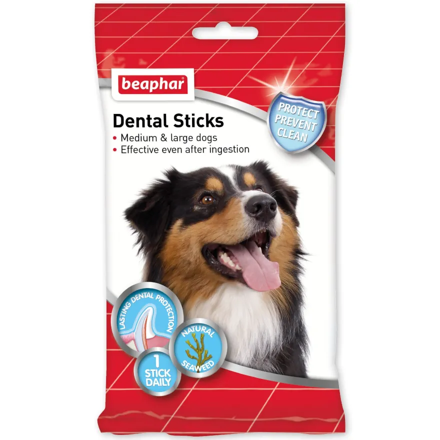 Beaphar Sticks Dentários para cães médios e grandes