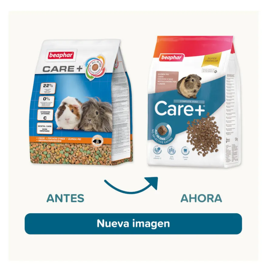 Biophar Care + ração para porquinhos-da-índia
