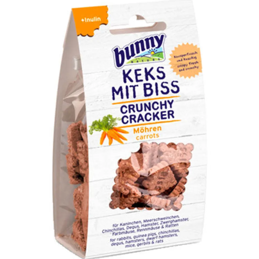 Bunny Crunchy Cracker Snack para coelhos cenoura
