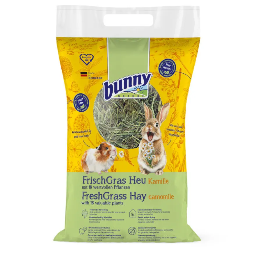 Bunny FrischGras Feno com Camomila para roedores