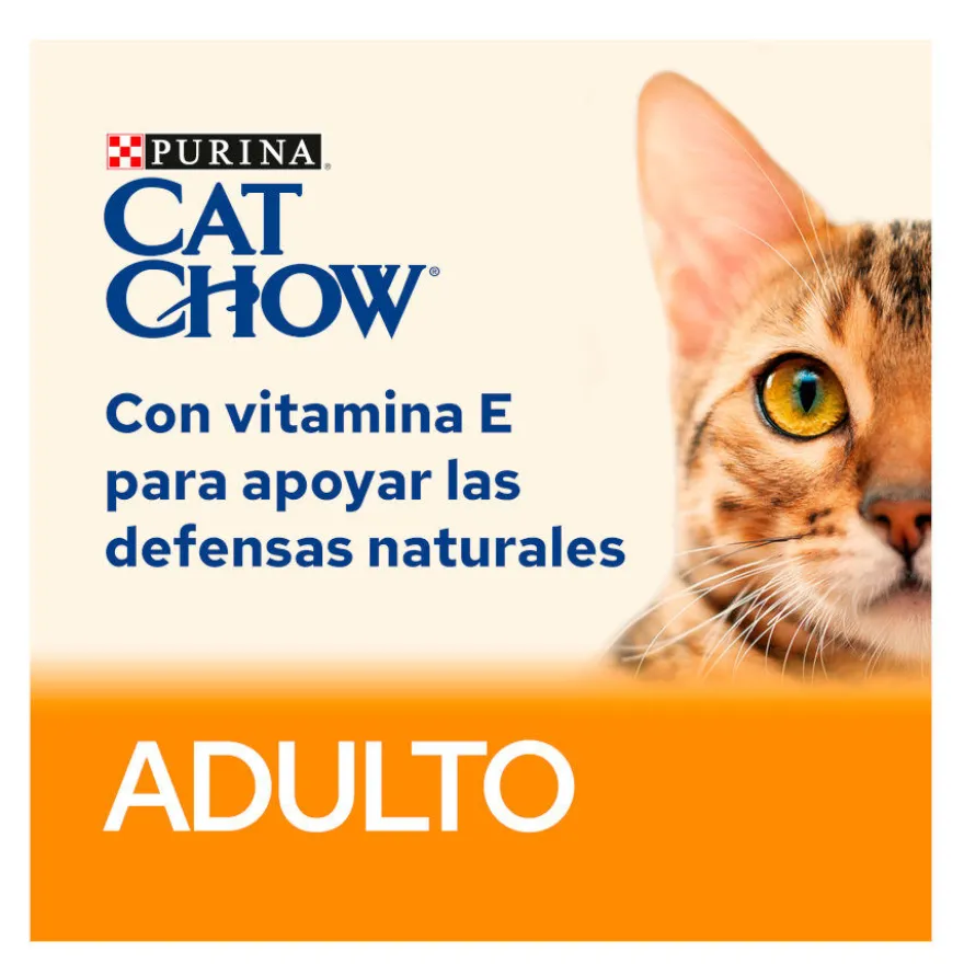 Cat Chow Adulto Salmão ração para gatos