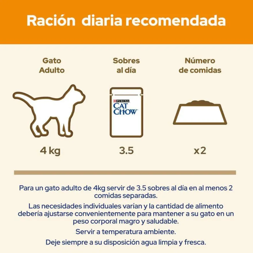 Cat Chow Saqueta de salmão para gatos