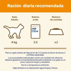 Cat Chow Saquetas Beef para gatos