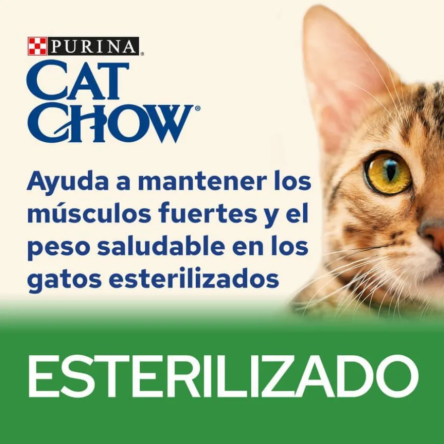 Cat Chow Sterilised Frango saquetas para gatos