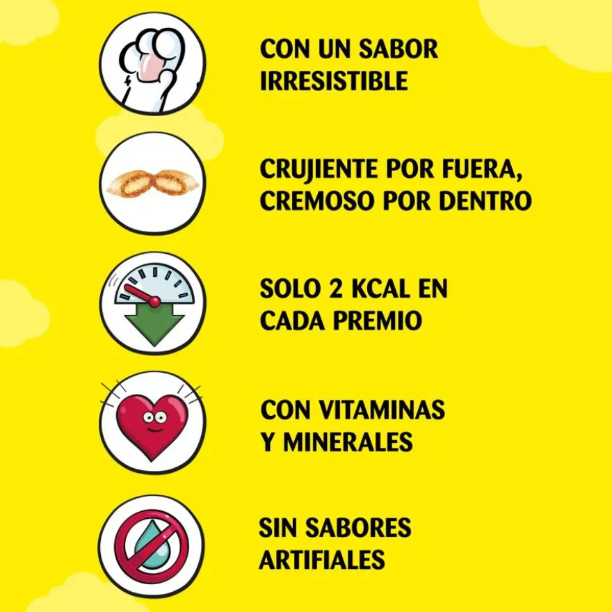 Catisfactions Biscoitos de Queijo para Gatos