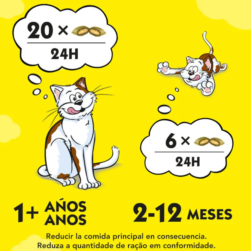 Catisfactions Petiscos de Catnip para Gatos