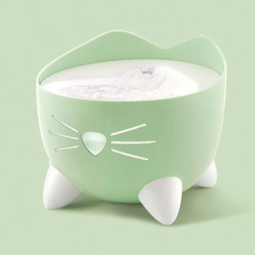 Catit PIXI Fonte Bebedouro Verde para gatos
