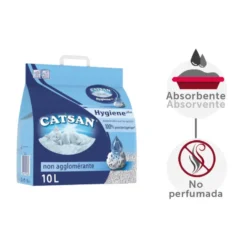 Catsan Areia absorvente Hygiene Plus para gatos