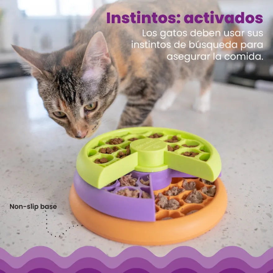 Catstages Nina Ottosson Kitty Lickin’ Layers Comedouro Interativo para gatos