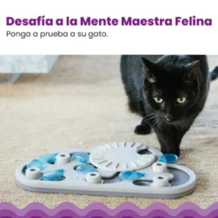 Catstages Nina Ottosson Puzzle & Play Rainy Day Brinquedo de Inteligência para gatos