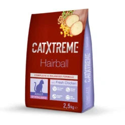 Catxtreme Sterilised Hairball ração