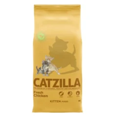 Catzilla Fresh Kitten Ração de frango para gatos