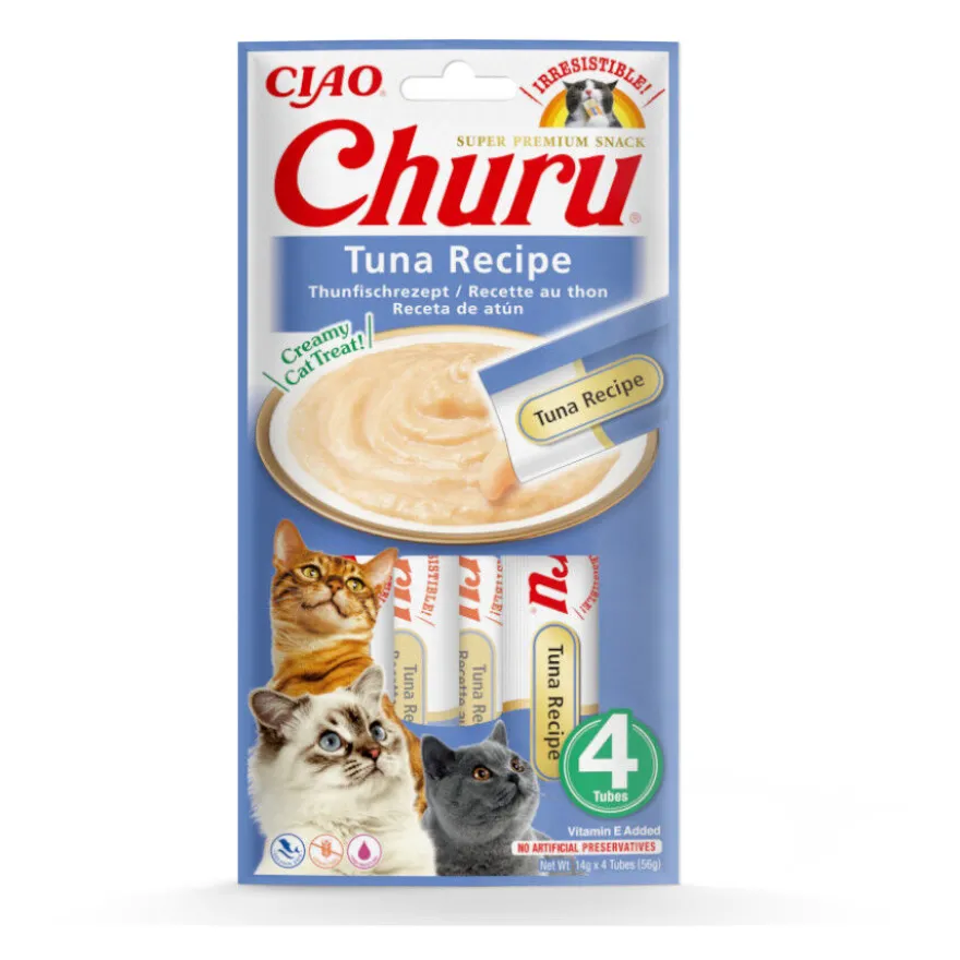Churu Snack Cremoso de Atum para gatos