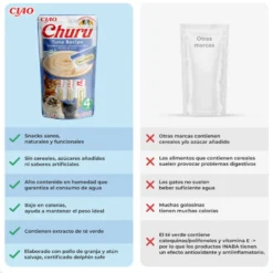 Churu Snack Cremoso de Atum para gatos