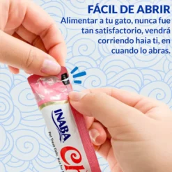 Churu Snack Cremoso de Frango com Caranguejo para gatos