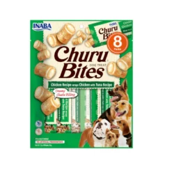 Churu Snacks Bites de Frango com Atum para cães