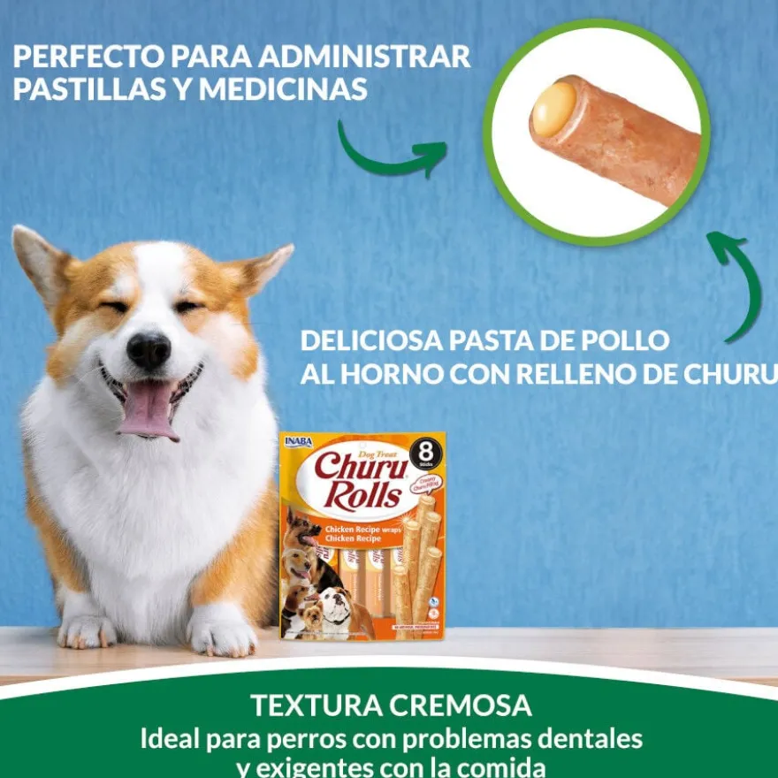 Churu Snacks Bites de Frango com Atum para cães
