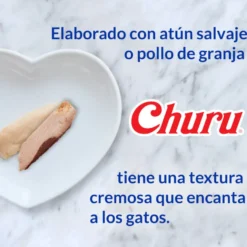 Churu Variedades de Frango com Vitela Snack Líquido para gatos