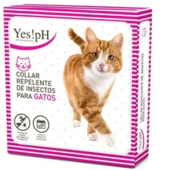 Coleira repelente de insetos para gatos da Yes!pH