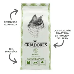 Criadores Adulto Esterilizado Frango ração para gatos