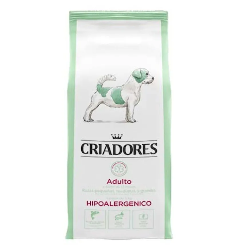 Criadores Dietetic Hipoalergénico Adulto ração para cães