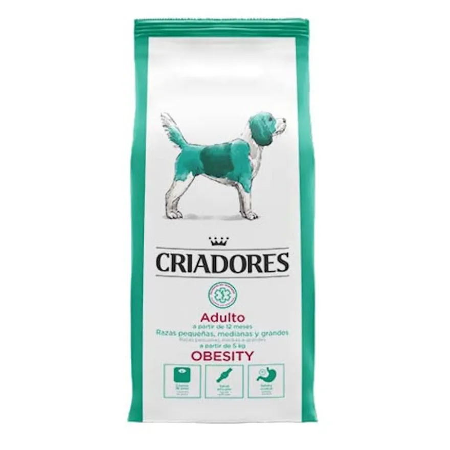 Criadores Dietetic Obesity Adulto ração para cães