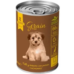 Criadores Grain Free Frango e Vitela lata para cachorros