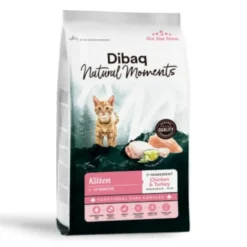 Dibaq Natural Moments Ração de Frango e Peru para gatinhos