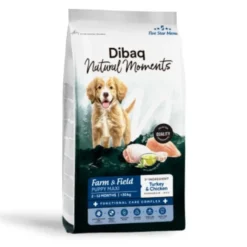 Dibaq Natural Moments Ração Maxi de Peru e Frango para cachorros